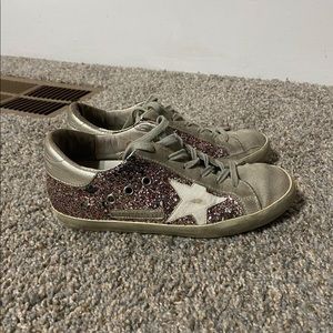 Glitter Golden Goose Size 6